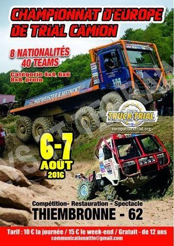 Europatruck Trial à Thiembronne — Venez nous rendre visite à 15 min du dépôt